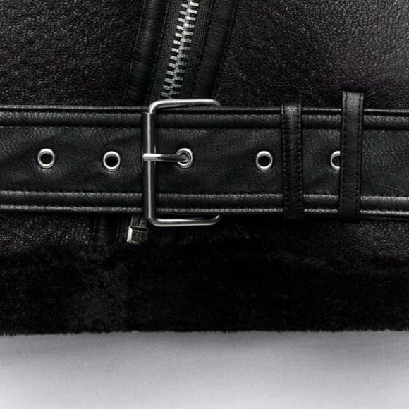 COLLECTION DOUBLE-FACED BIKER JACKET - Picture 3 of 7